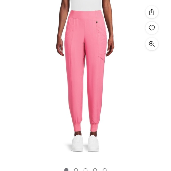 Pink CUDDL DUDS pink joggers Large worn once - Picture 2 of 4